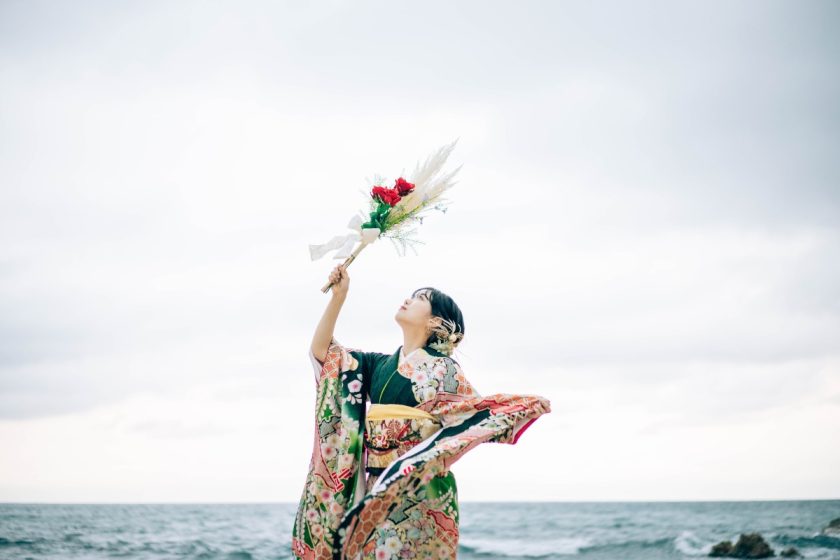 京都水晶浜成人前撮り撮影